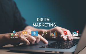 Digital platform for online marketing and network technology