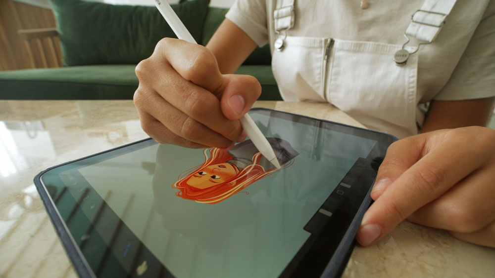 artist’s digital sketch