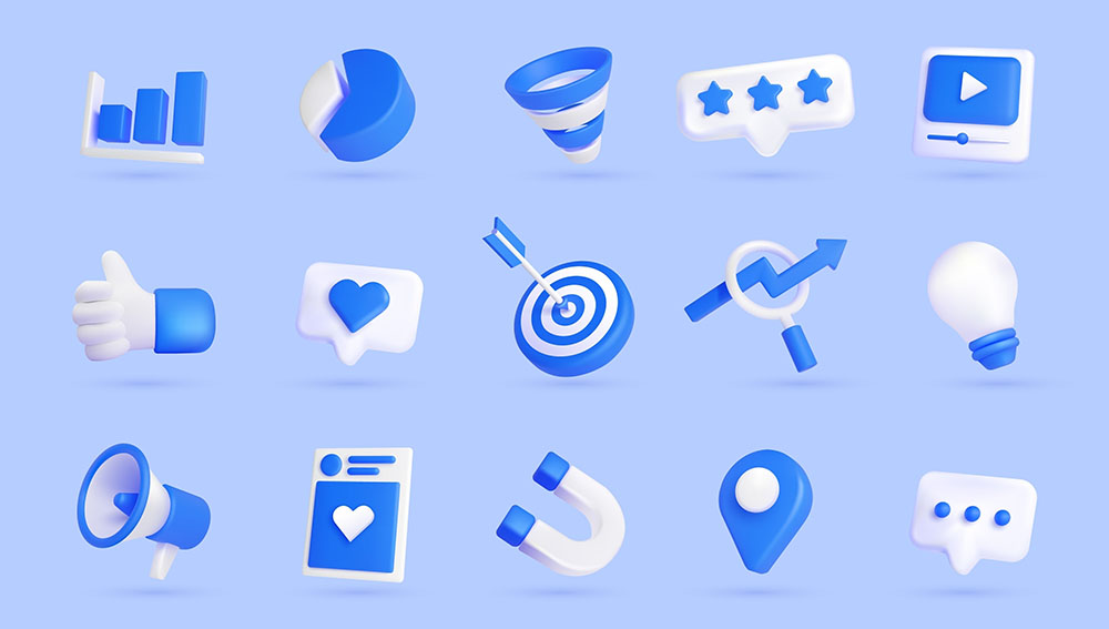 various logos of social media platforms