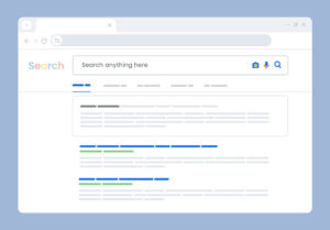 search engine results page